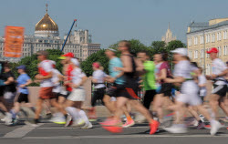 Всероссийский полумарафон "ЗаБег.РФ" в Москве