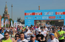Всероссийский полумарафон "ЗаБег.РФ" в Москве
