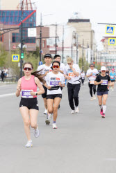 ZaBeg.RF All-Russian half marathon in Yakutsk