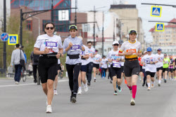 ZaBeg.RF All-Russian half marathon in Yakutsk