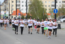 ZaBeg.RF All-Russian half marathon in Yakutsk