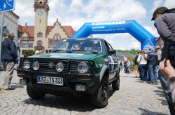 Ралли классических автомобилей в немецком Вальдхайме