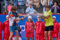Теннисный турнир ATP 500 в Гамбурге, финал: Андрей Рублев (Россия) - Флавио Коболли (Италия) - 2:6, 4:6