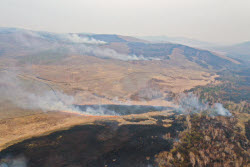 Wildfires in Transbaikal Region, Russia