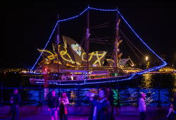 Ежегодный фестиваль музыки и света Vivid Sydney 2025 в Сиднее