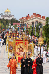 Sevastopol religious procession marks Day of Baptism of St Prince Vladimir and his retinue