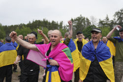Russia and Ukraine exchange 