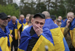 Russia and Ukraine exchange 