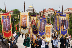 Sevastopol religious procession marks Day of Baptism of St Prince Vladimir and his retinue