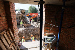 Repair and refurbishment work in Lugansk