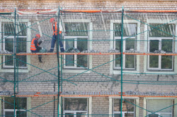 Repair and refurbishment work in Lugansk