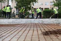 Repair and refurbishment work in Lugansk