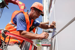 Repair and refurbishment work in Lugansk