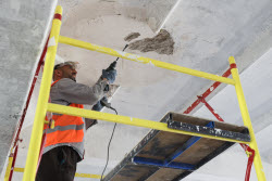 Repair and refurbishment work in Lugansk