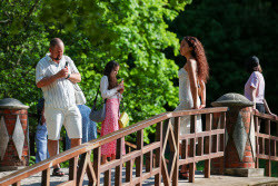Warm weather in Moscow