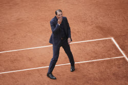 APTOPIX French Open Nadal Ceremony