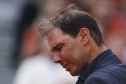 APTOPIX French Open Nadal Ceremony