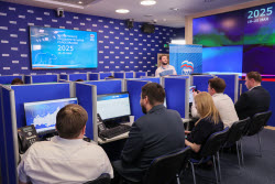 United Russia Party holds electronic primaries