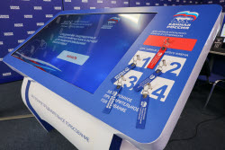 United Russia Party holds electronic primaries