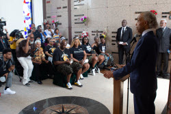 Memorial marking 5 year anniversary of George Floyd's Death