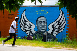 Memorial marking 5 year anniversary of George Floyd's Death
