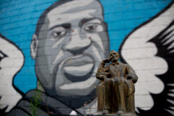 Memorial marking 5 year anniversary of George Floyd's Death