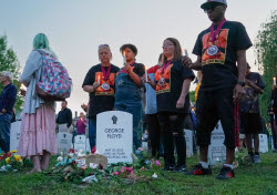 Memorial marking 5 year anniversary of George Floyd's Death