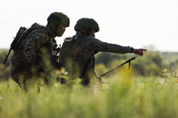 Russian sappers training in Lugansk People's Republic