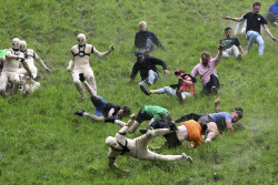 Britain Cheese Rolling