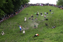 Britain Cheese Rolling