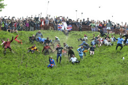 Britain Cheese Rolling