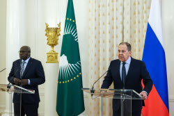 Russian Foreign Minister Lavrov meets with heads of diplomatic missions of African countries