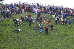 Britain Cheese Rolling