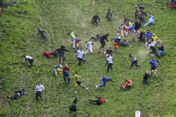 Britain Cheese Rolling