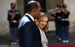 Italian Prime Minister Meloni receives Ethiopian counterpart Abiy Ahmed Ali in Rome