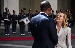 Italian Prime Minister Meloni receives Ethiopian counterpart Abiy Ahmed Ali in Rome