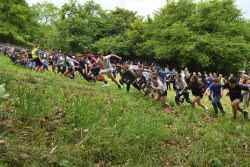 Britain Cheese Rolling