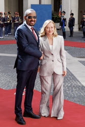 Palazzo Chigi - Giorgia Meloni Incontra Il Primo Ministro Della Repubblica Federale Dellâ€™Etiopia Abiy Ahmed Ali
