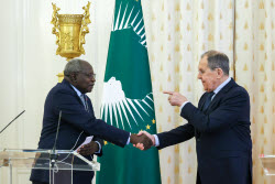 Russian Foreign Minister Lavrov meets with heads of diplomatic missions of African countries