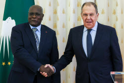 Russian Foreign Minister Lavrov meets with heads of diplomatic missions of African countries