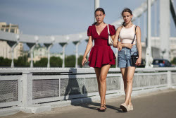 Warm weather in Moscow