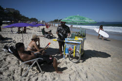 Brazil Rio Music at The Beach