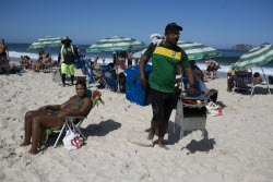 Brazil Rio Music at the Beach