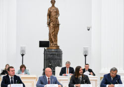 Встреча президента РФ Путина с представителями деловых кругов