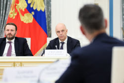 President Putin meets with Russian business leaders