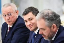 President Putin meets with Russian business leaders