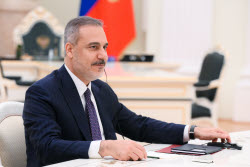 Russian President Putin and Turkish Foreign Minister Fidan meet in Moscow