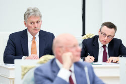 Встреча президента РФ Путина с представителями деловых кругов