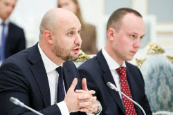 President Putin meets with Russian business leaders
