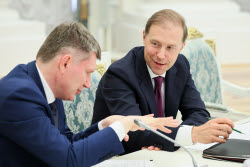 Встреча президента РФ Путина с представителями деловых кругов